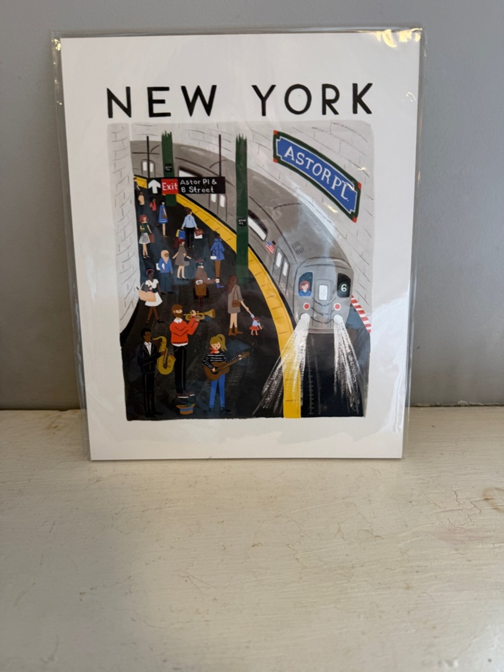 Rifle Paper Co. New York World Traveler Art Print